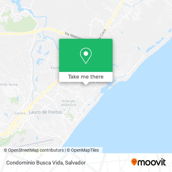 Condominio Busca Vida map