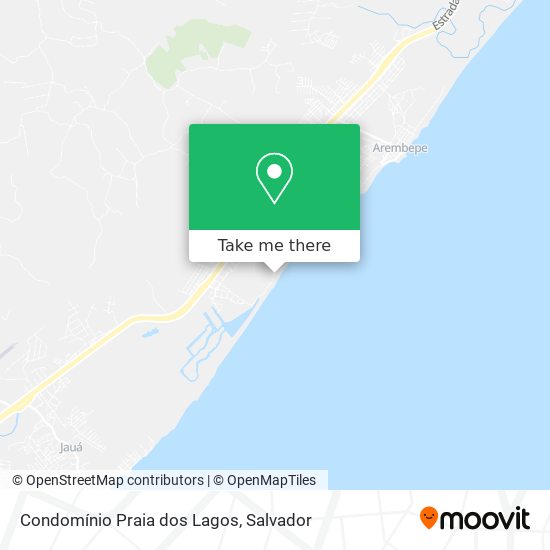 Mapa Condomínio Praia dos Lagos