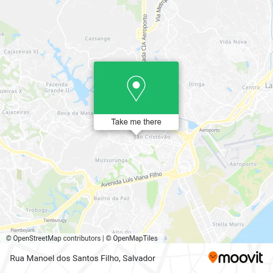 Rua Manoel dos Santos Filho map