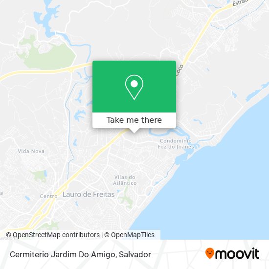 Cermiterio Jardim Do Amigo map