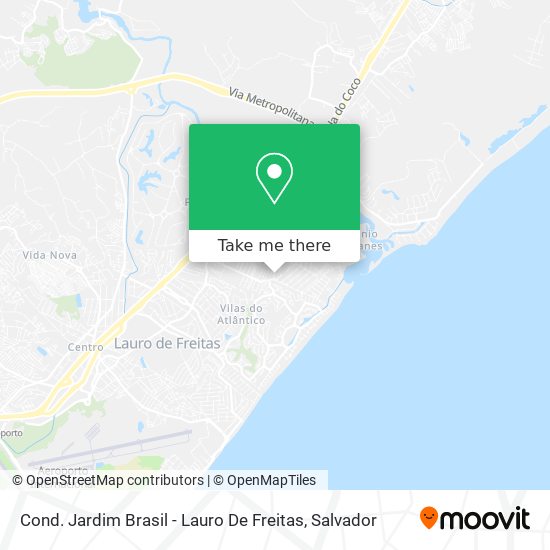 Cond. Jardim Brasil - Lauro De Freitas map
