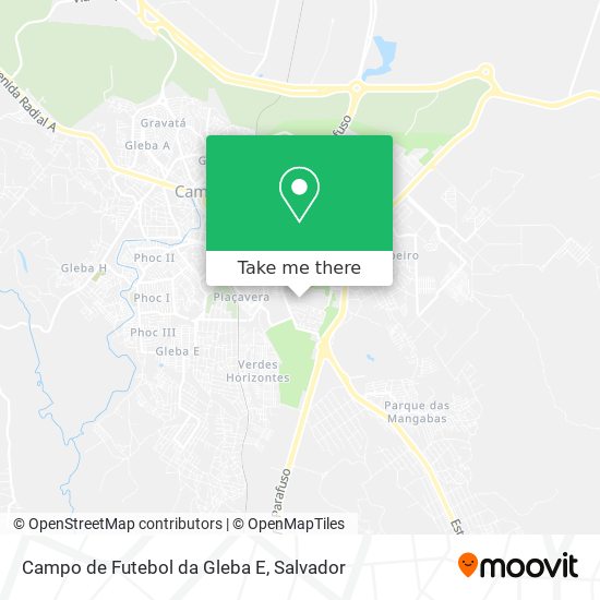 Campo de Futebol da Gleba E map