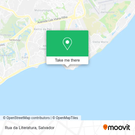 Rua da Literatura map