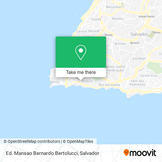 Ed. Mansao Bernardo Bertolucci map