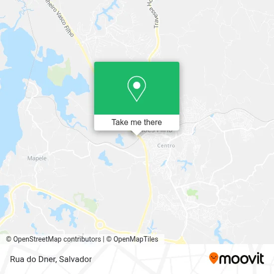 Rua do Dner map