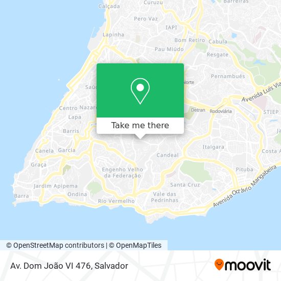 Av. Dom João VI 476 map