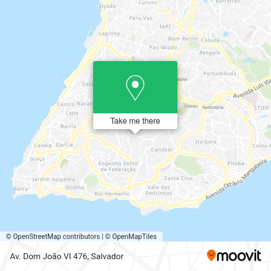 Av. Dom João VI 476 map