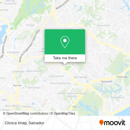 Clinica Imep map