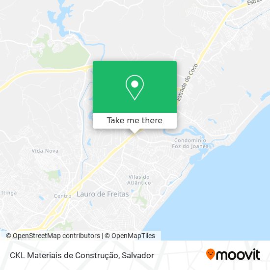 CKL Materiais de Construção map