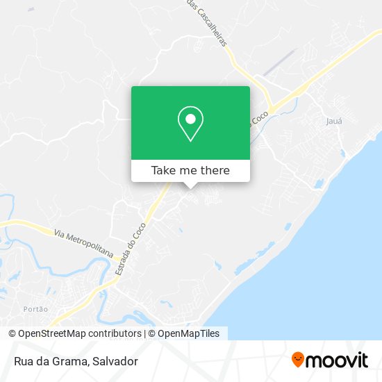 Rua da Grama map