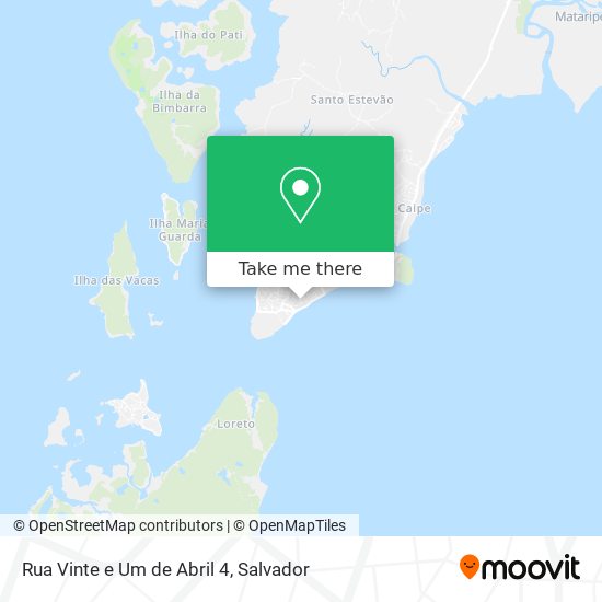 Rua Vinte e Um de Abril 4 map