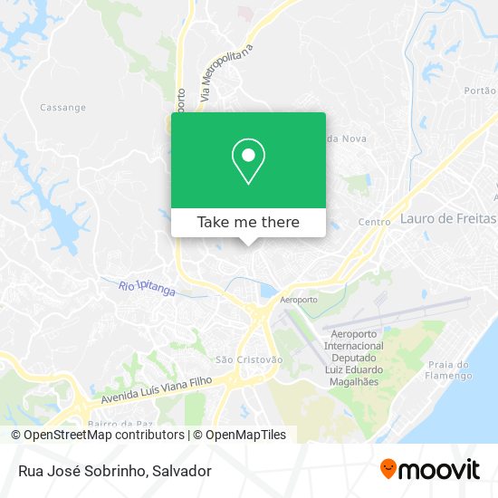 Rua José Sobrinho map