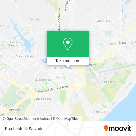 Rua Leste 4 map