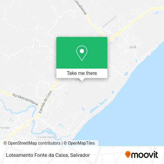 Loteamento Fonte da Caixa map