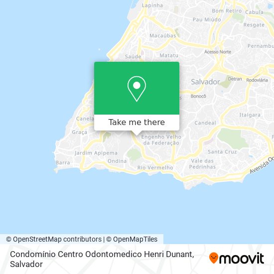 Condomínio Centro Odontomedico Henri Dunant map