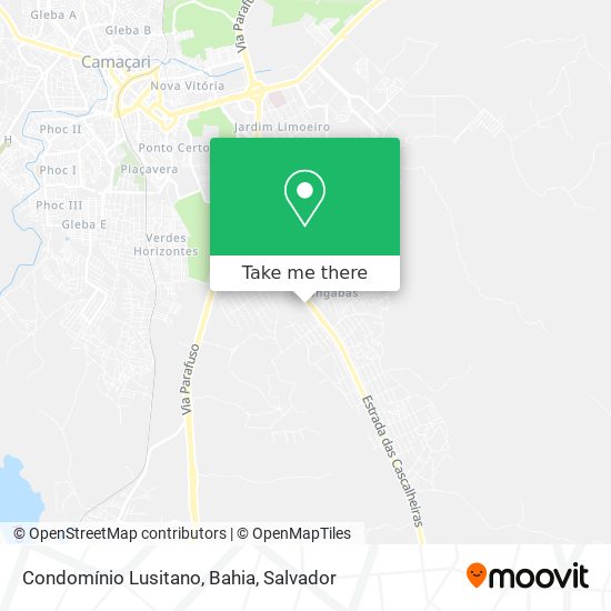 Condomínio Lusitano, Bahia map
