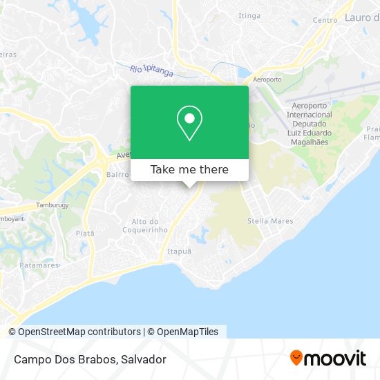 Campo Dos Brabos map