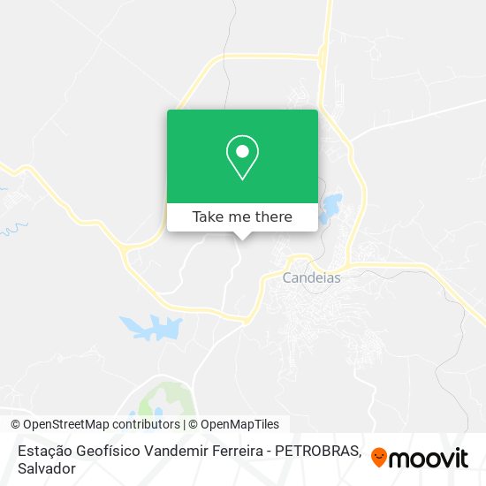 Estação Geofísico Vandemir Ferreira - PETROBRAS map