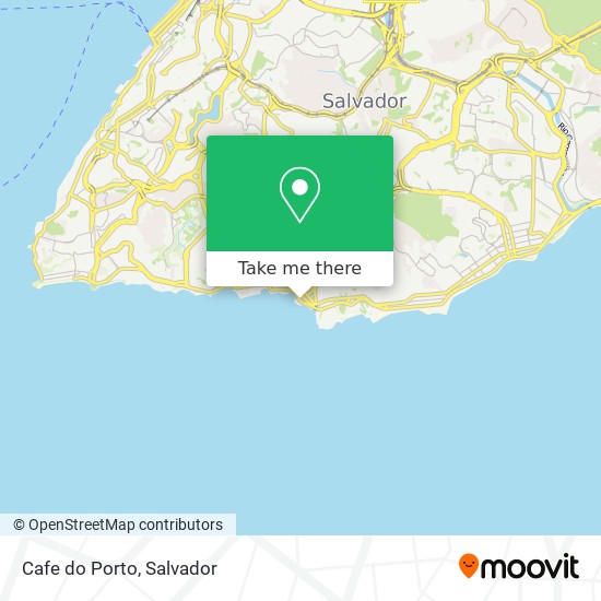 Mapa Cafe do Porto