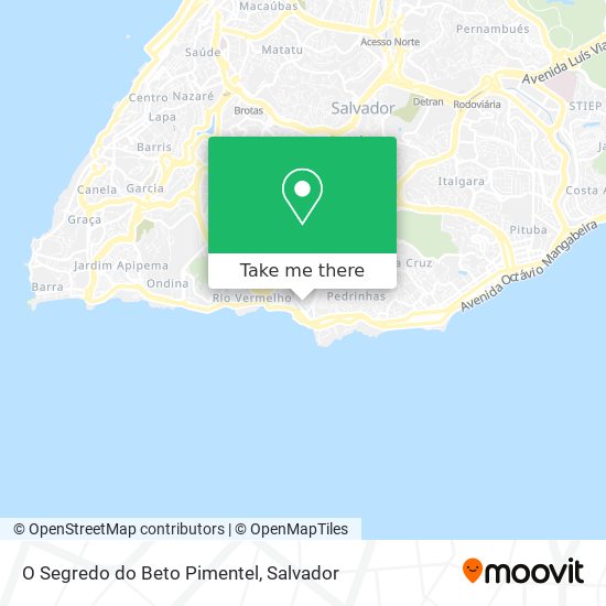 O Segredo do Beto Pimentel map