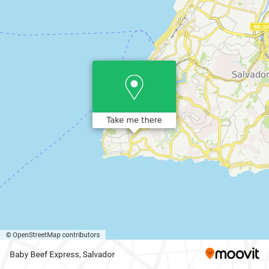 Mapa Baby Beef Express