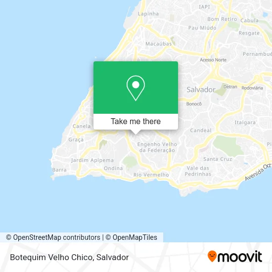 Botequim Velho Chico map