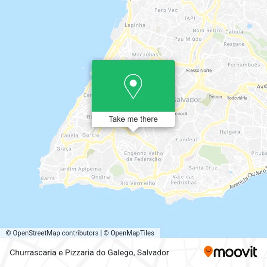 Churrascaria e Pizzaria do Galego map