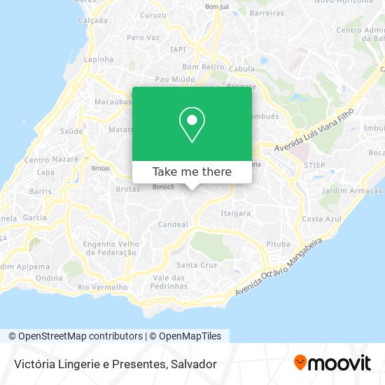 Victória Lingerie e Presentes map
