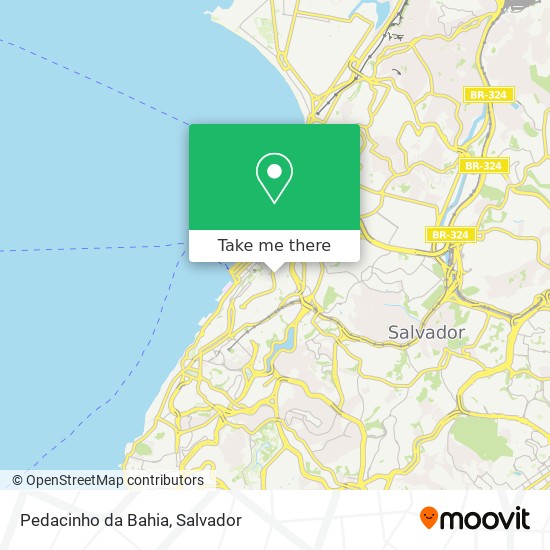Mapa Pedacinho da Bahia