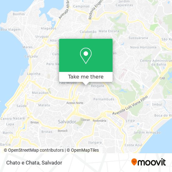 Chato e Chata map