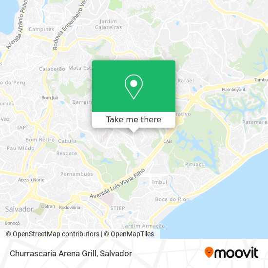 Churrascaria Arena Grill map