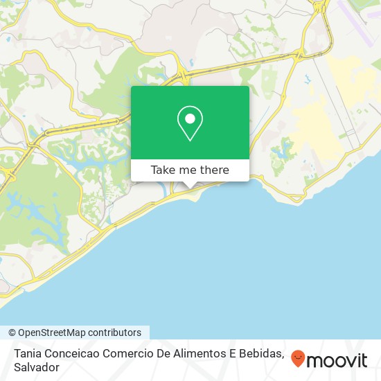 Tania Conceicao Comercio De Alimentos E Bebidas, Avenida Octávio Mangabeira, 1333 Piatã Salvador-BA 41650-045 map