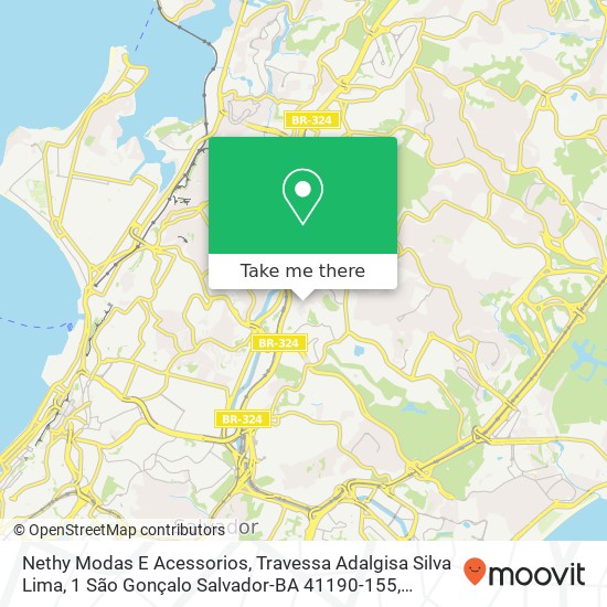 Nethy Modas E Acessorios, Travessa Adalgisa Silva Lima, 1 São Gonçalo Salvador-BA 41190-155 map