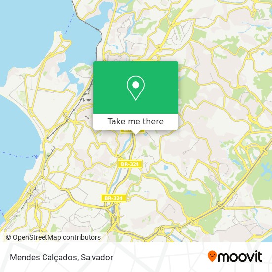 Mendes Calçados map