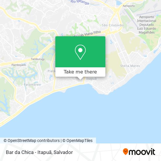 Bar da Chica - Itapuã map