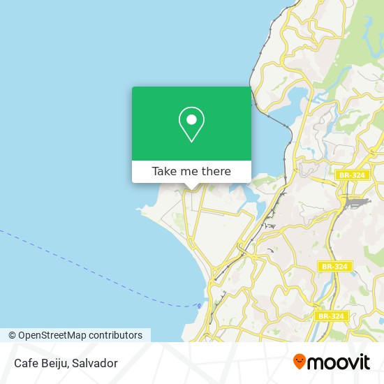 Cafe Beiju map