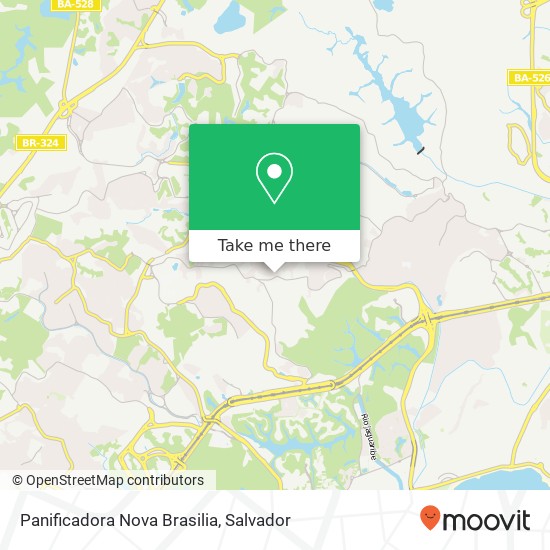 Panificadora Nova Brasilia, Estrada Nova Brasília, 40 Nova Brasília Salvador-BA 41350-410 map