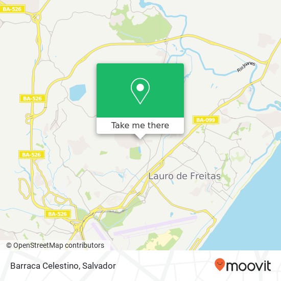 Barraca Celestino, Caminho Quatro Vida Nova Lauro de Freitas-BA 42700-000 map