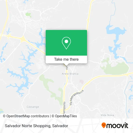 Salvador Norte Shopping map