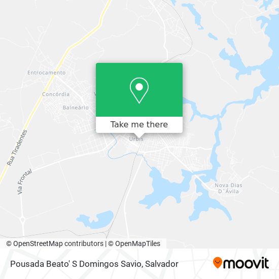 Pousada Beato' S Domingos Savio map