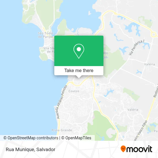 Rua Munique map