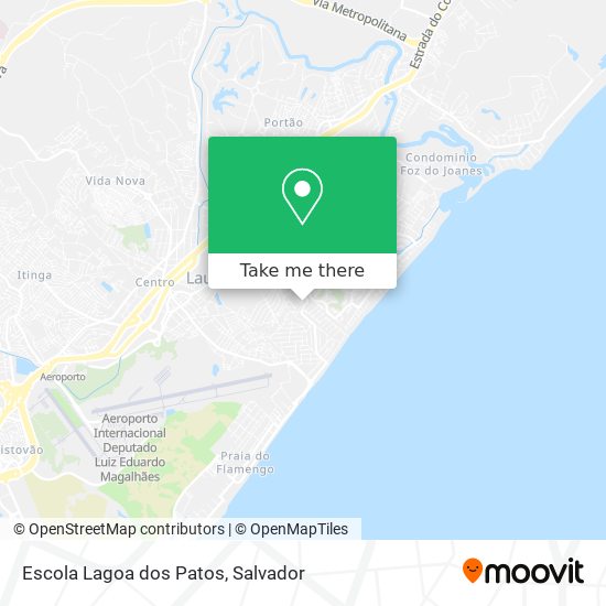 Escola Lagoa dos Patos map