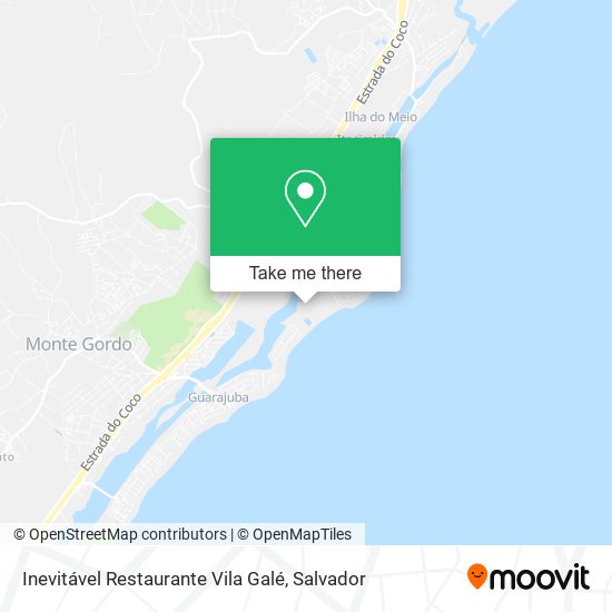 Inevitável Restaurante Vila Galé map