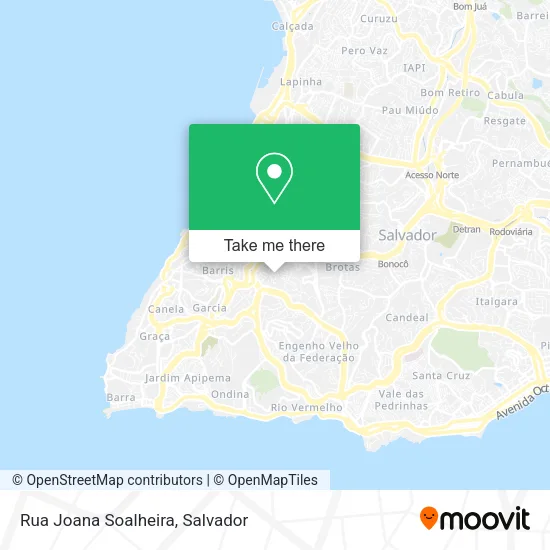 Rua Joana Soalheira map