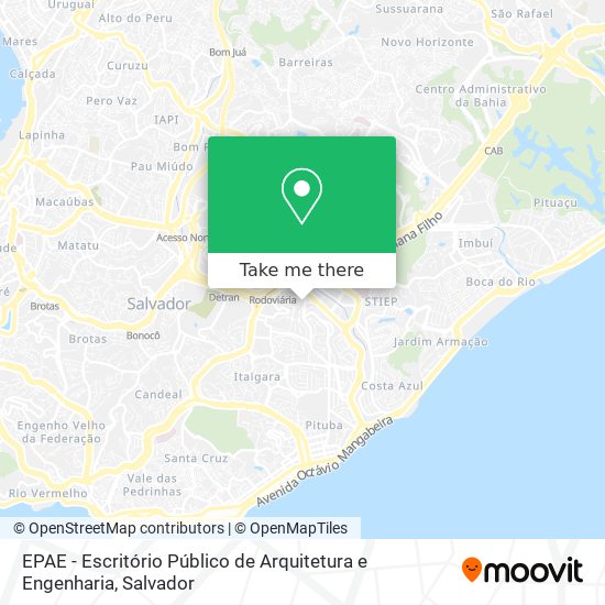 EPAE - Escritório Público de Arquitetura e Engenharia map