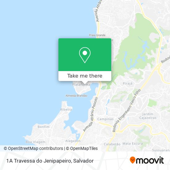 1A Travessa do Jenipapeiro map