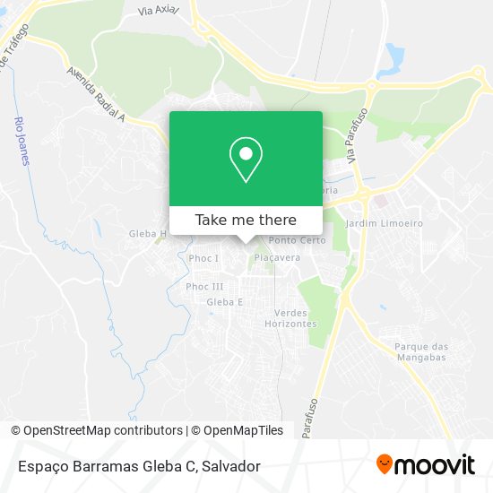 Espaço Barramas Gleba C map