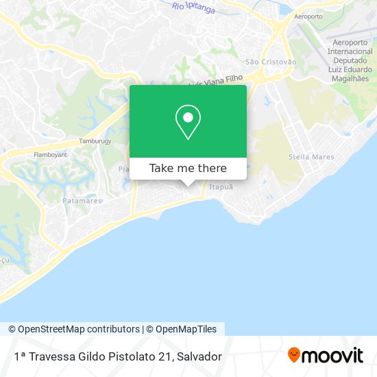 1ª Travessa Gildo Pistolato 21 map