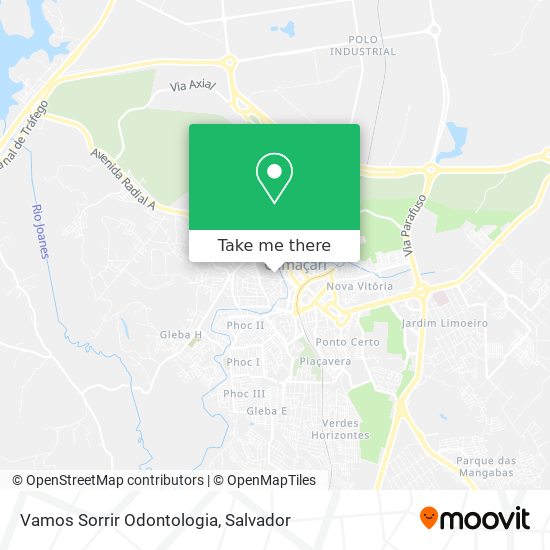 Vamos Sorrir Odontologia map