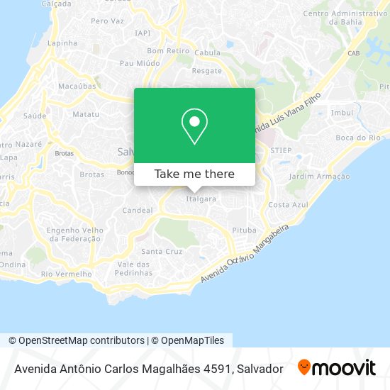 Avenida Antônio Carlos Magalhães 4591 map